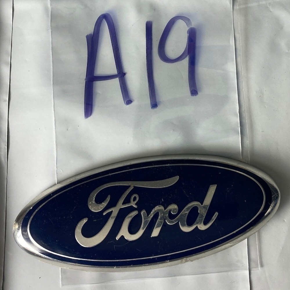 Ford Blue Oval Emblem Car Badge Chrome‎ Trim New